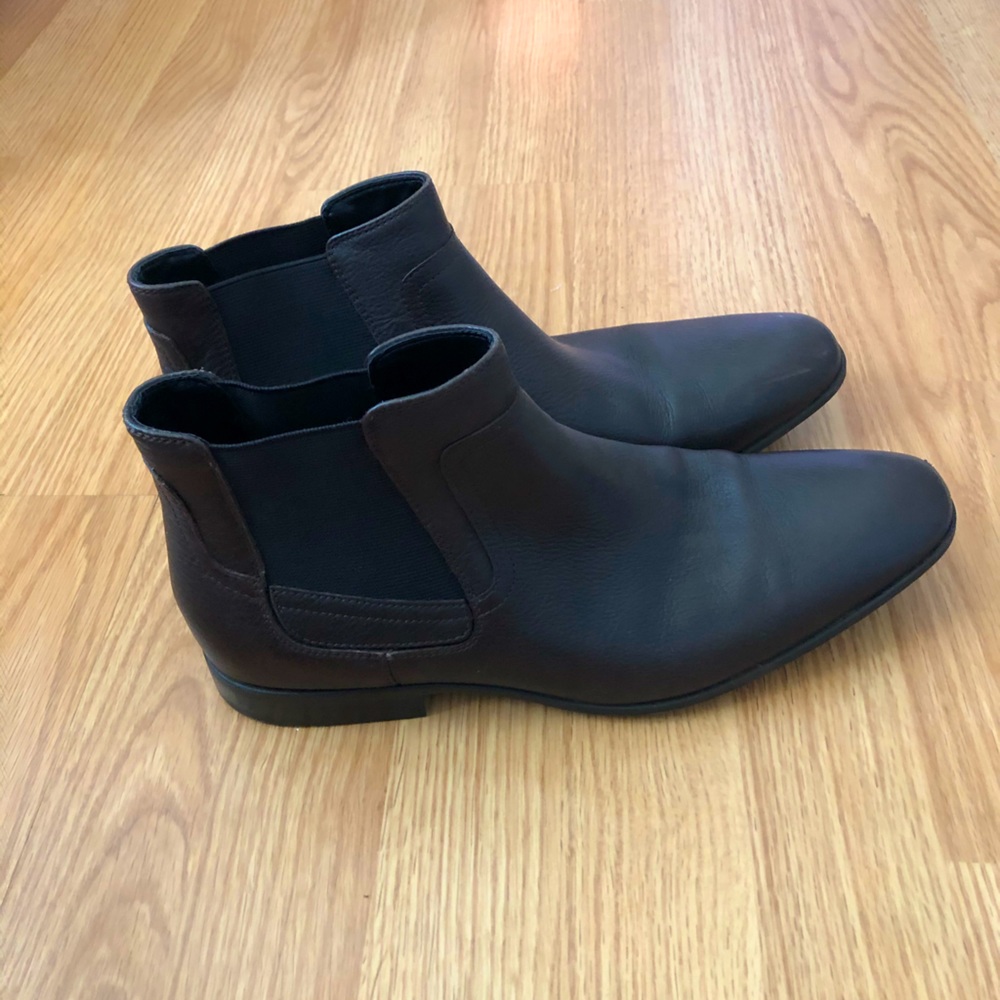 Calvin Klein Men’s Leather Boots